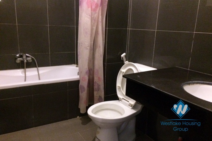 Ground floor-one bedroom apartment for rent in Linh Lang st, Ba Dinh district 